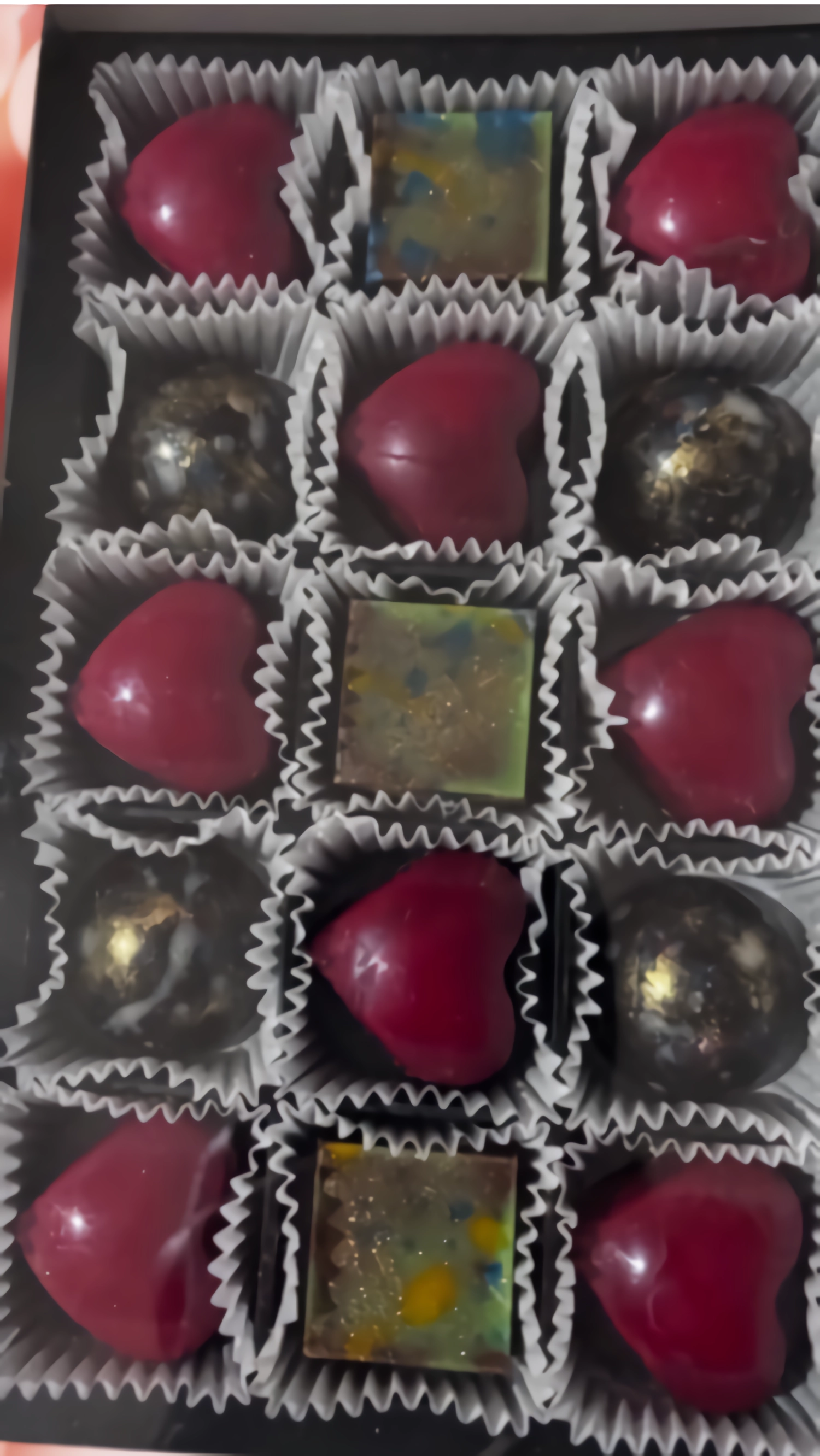 Valentýnská dubajská čokoláda