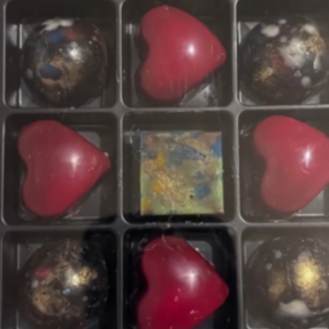 Alternative view of Valentýnská dubajská čokoláda